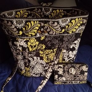 Tote and wallet